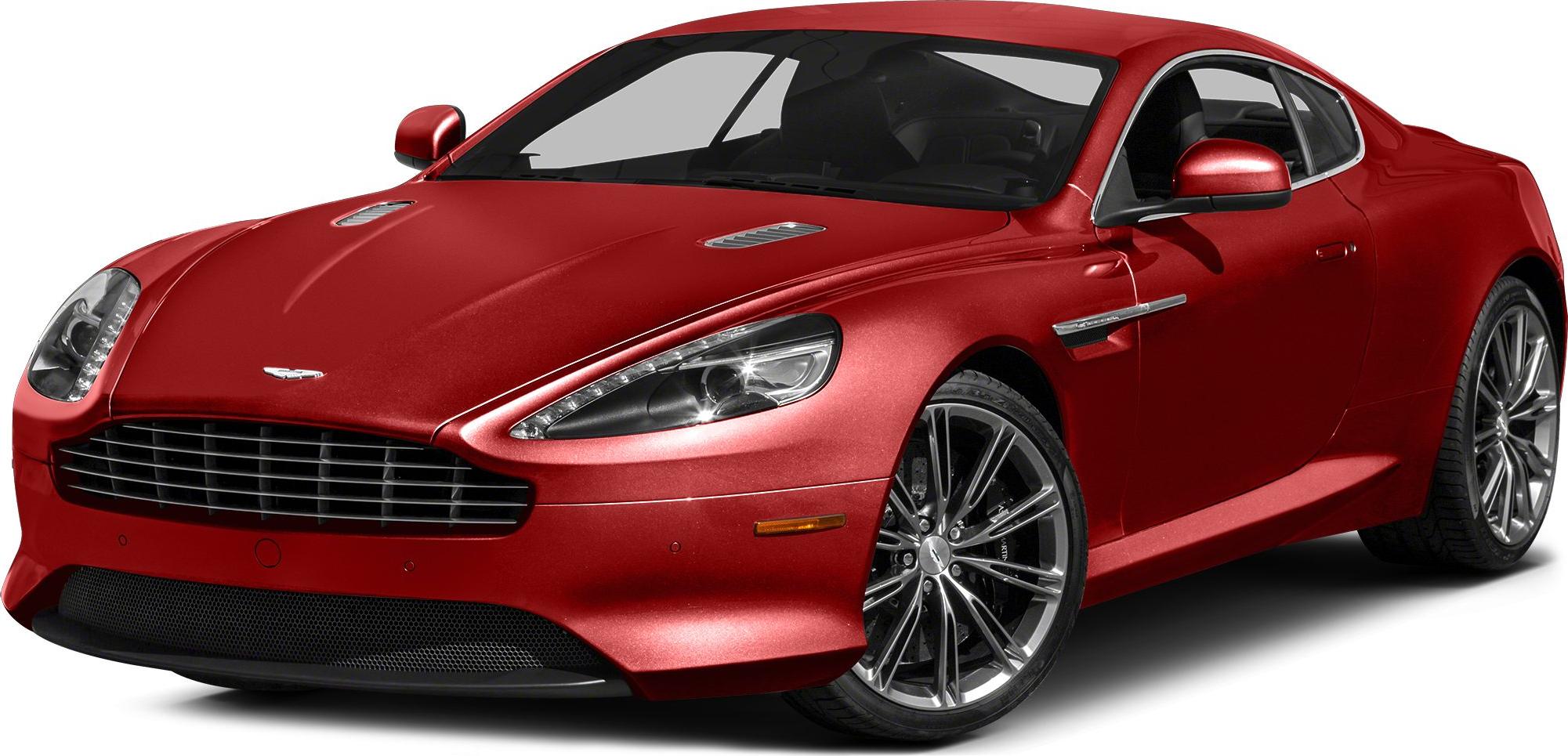 Front view of luxury sports coupe with sleek headlights and distinctive grille