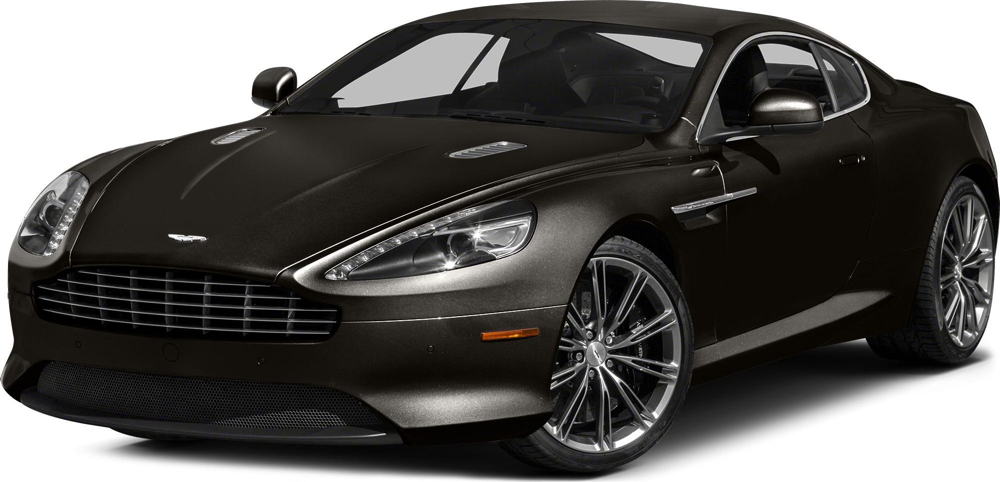 Front and side view of sporty coupe with sleek headlights and alloy wheels