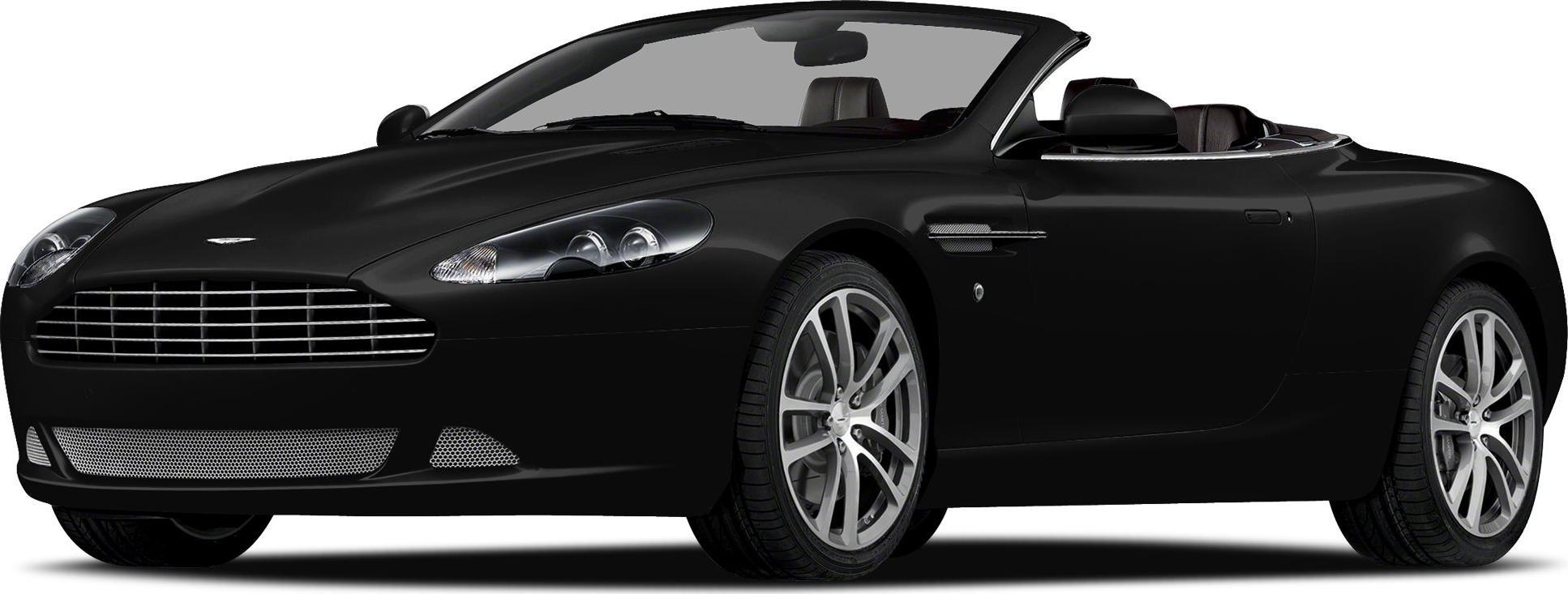 Convertible luxury sports car front-side view with alloy wheels