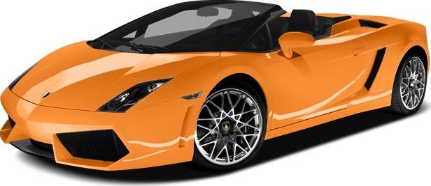 3/4 front-left view, Arancio Borealis Pearl Effect