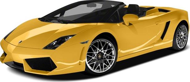 3/4 front-left view, Giallo Midas Pearl Effect