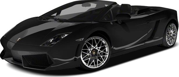 3/4 front-left view, Nero Serapis Metallic