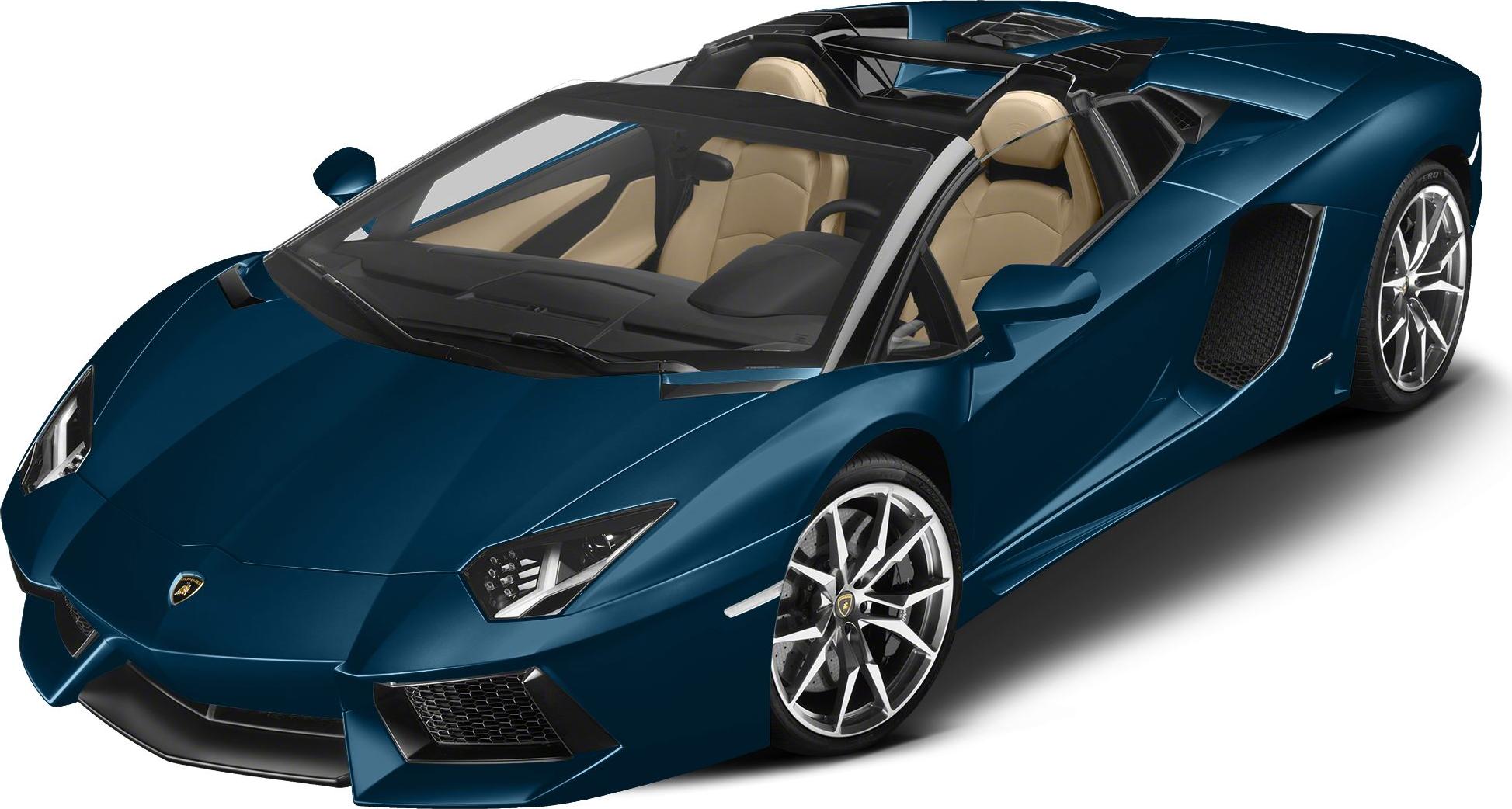 Convertible luxury sports car with aerodynamic design and detailed interior