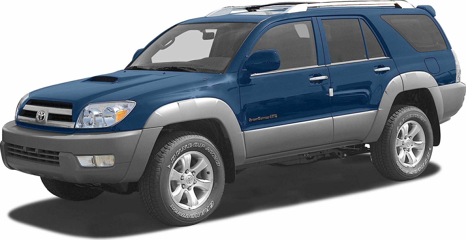 Front side profile of SUV with hood vent and wide fender flares
