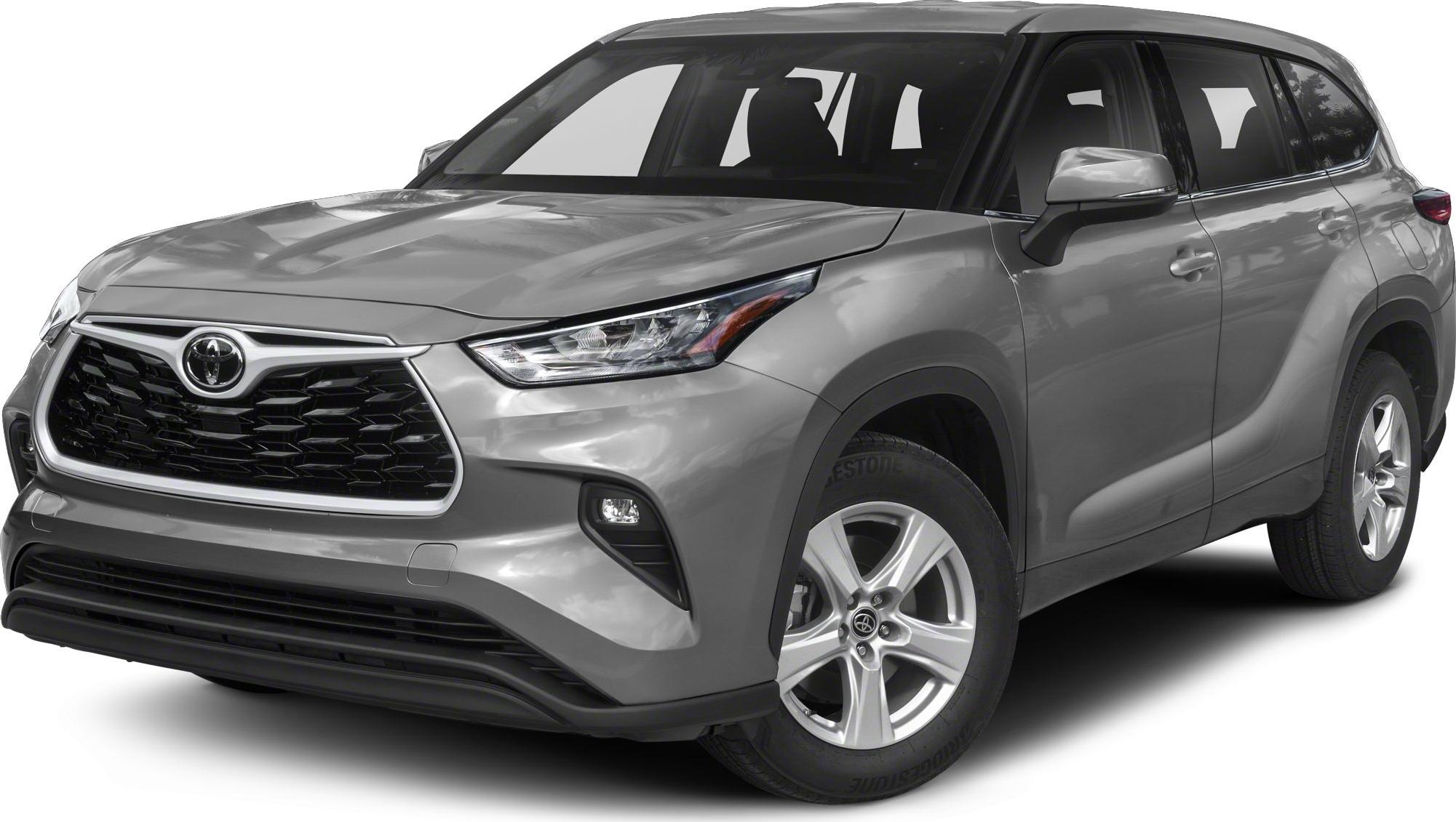 Silver SUV front three-quarter with prominent grille and LED headlights