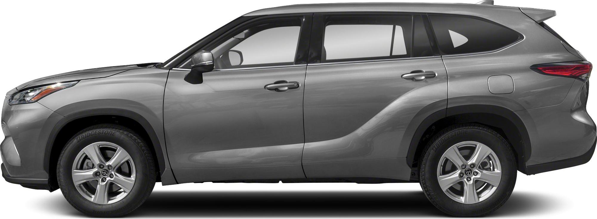 Side profile of SUV with alloy wheels and tinted windows