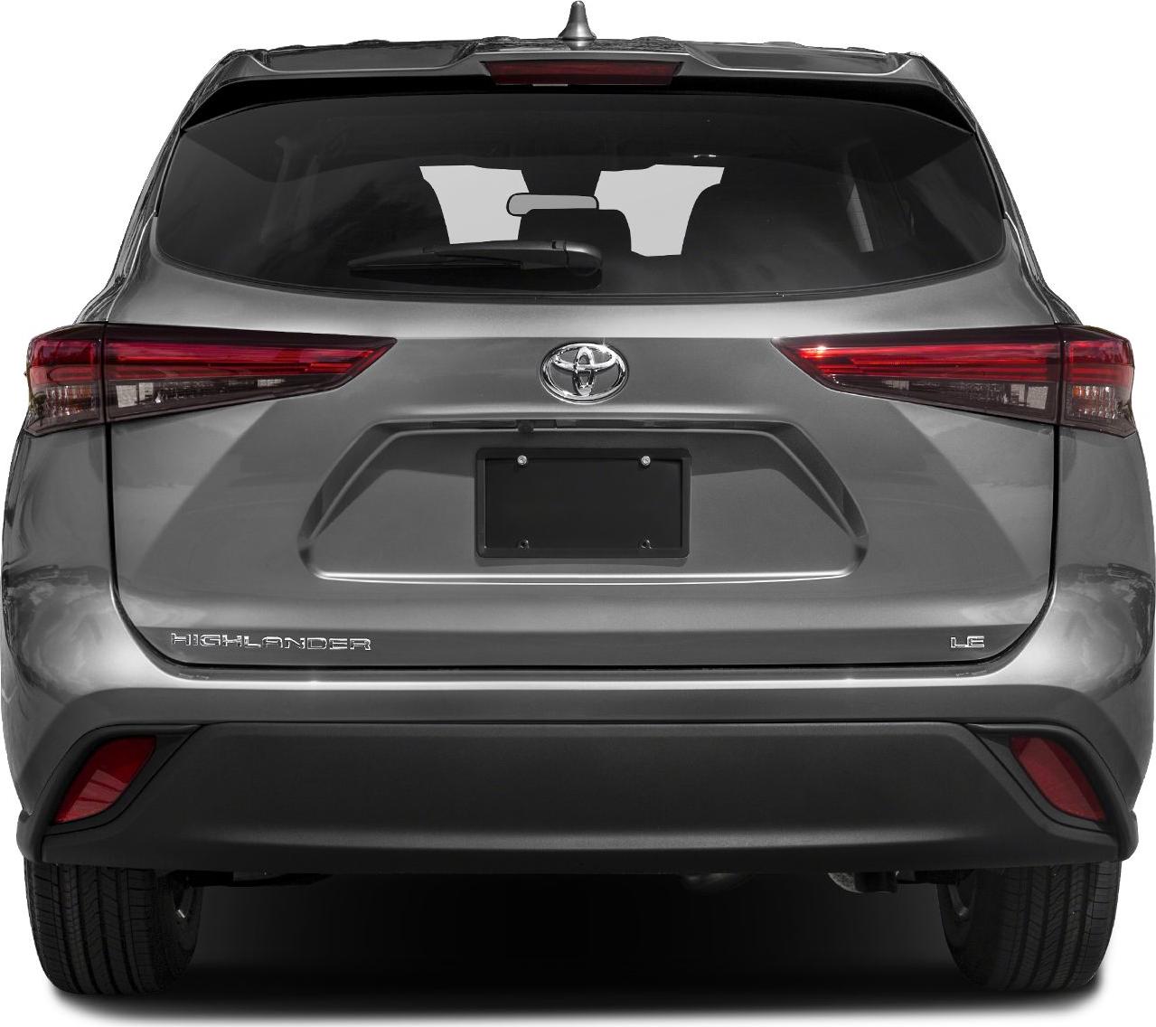 Rear view of SUV with modern taillights and rear window wiper