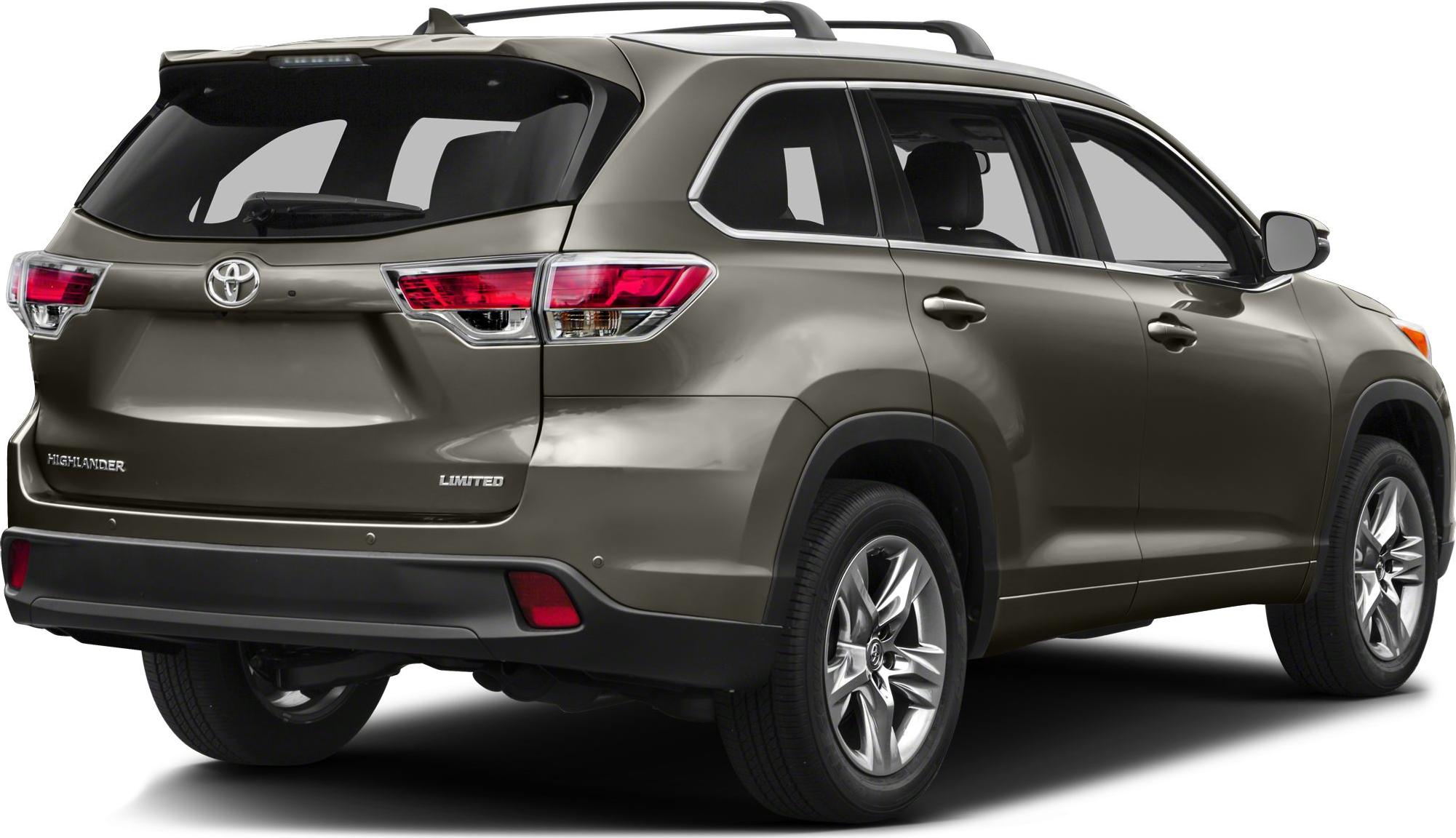 Rear view showing taillights, Limited trim badge, and alloy wheels