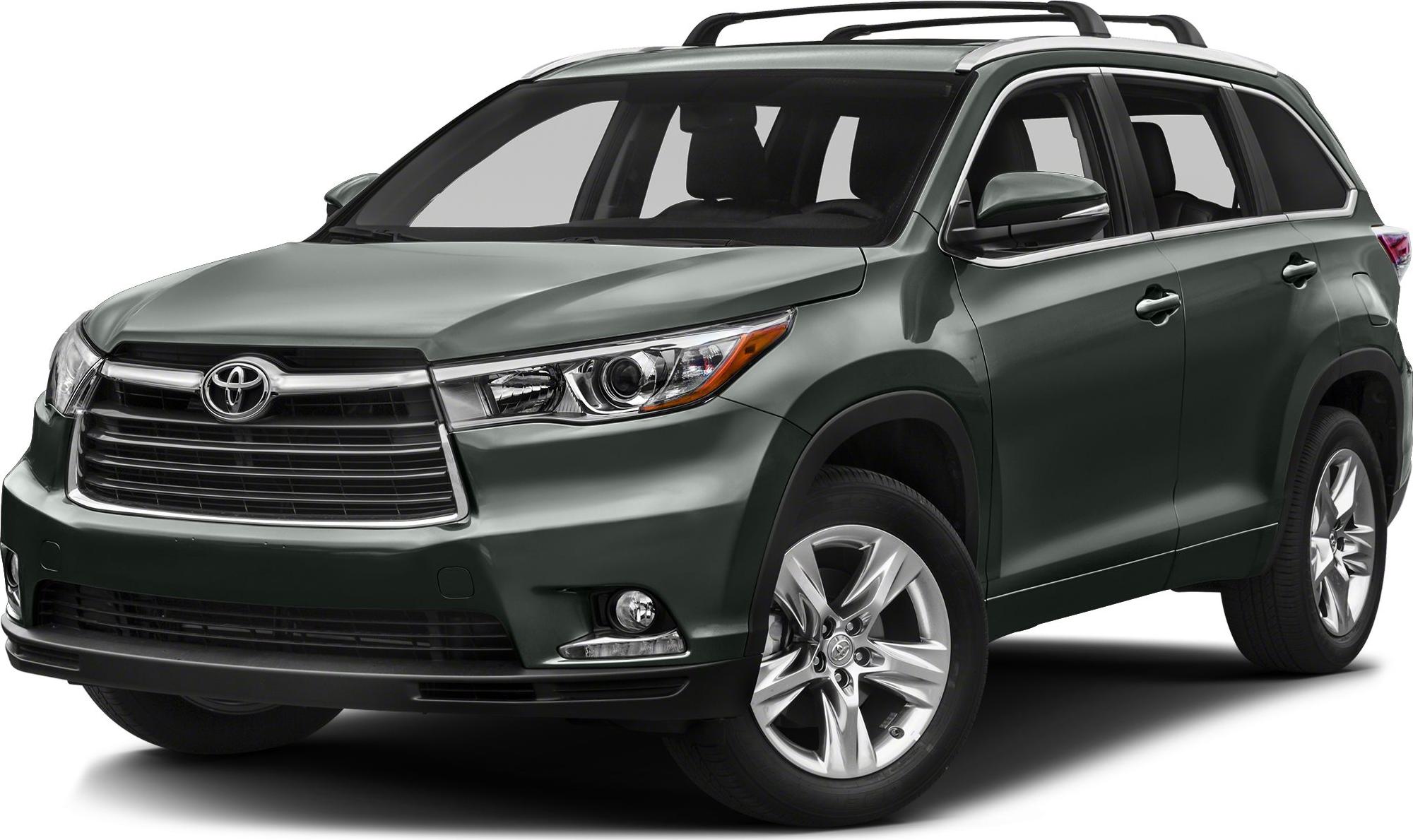 Front and side view of mid-size SUV with distinctive grille and alloy wheels