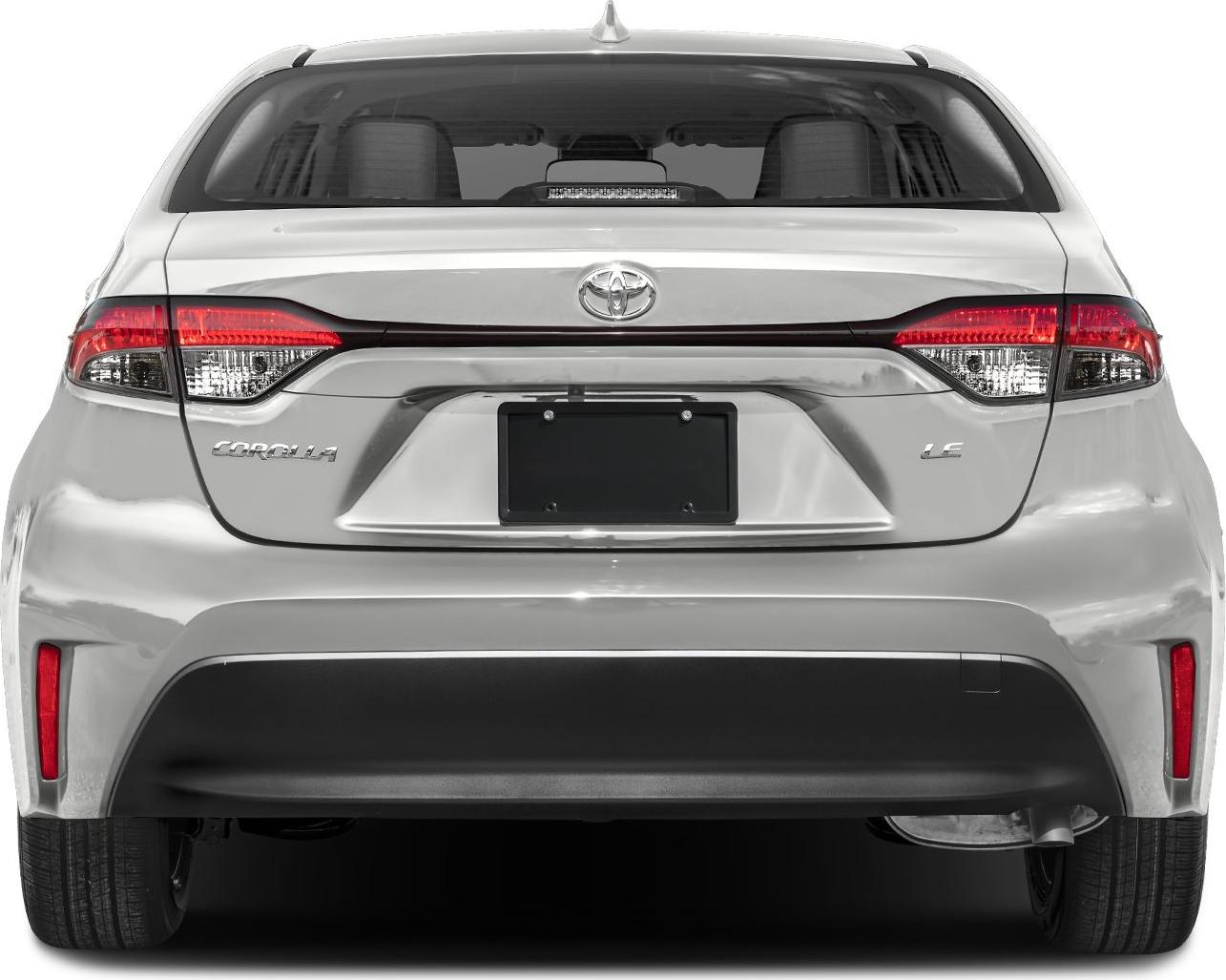 Rear view of a hatchback with distinctive LED tail lights and rear styling