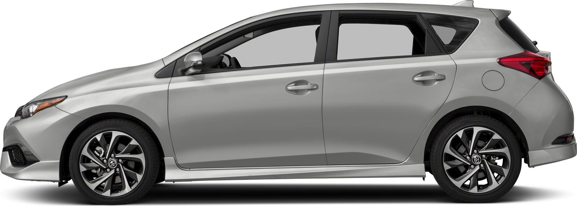 Side profile with dual-tone alloy wheels and sharp hatchback design