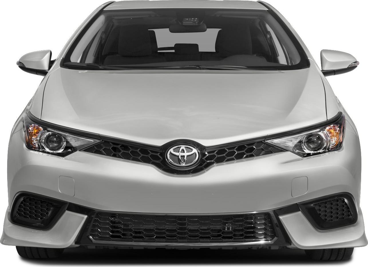 Front grille and headlight design of a hatchback vehicle