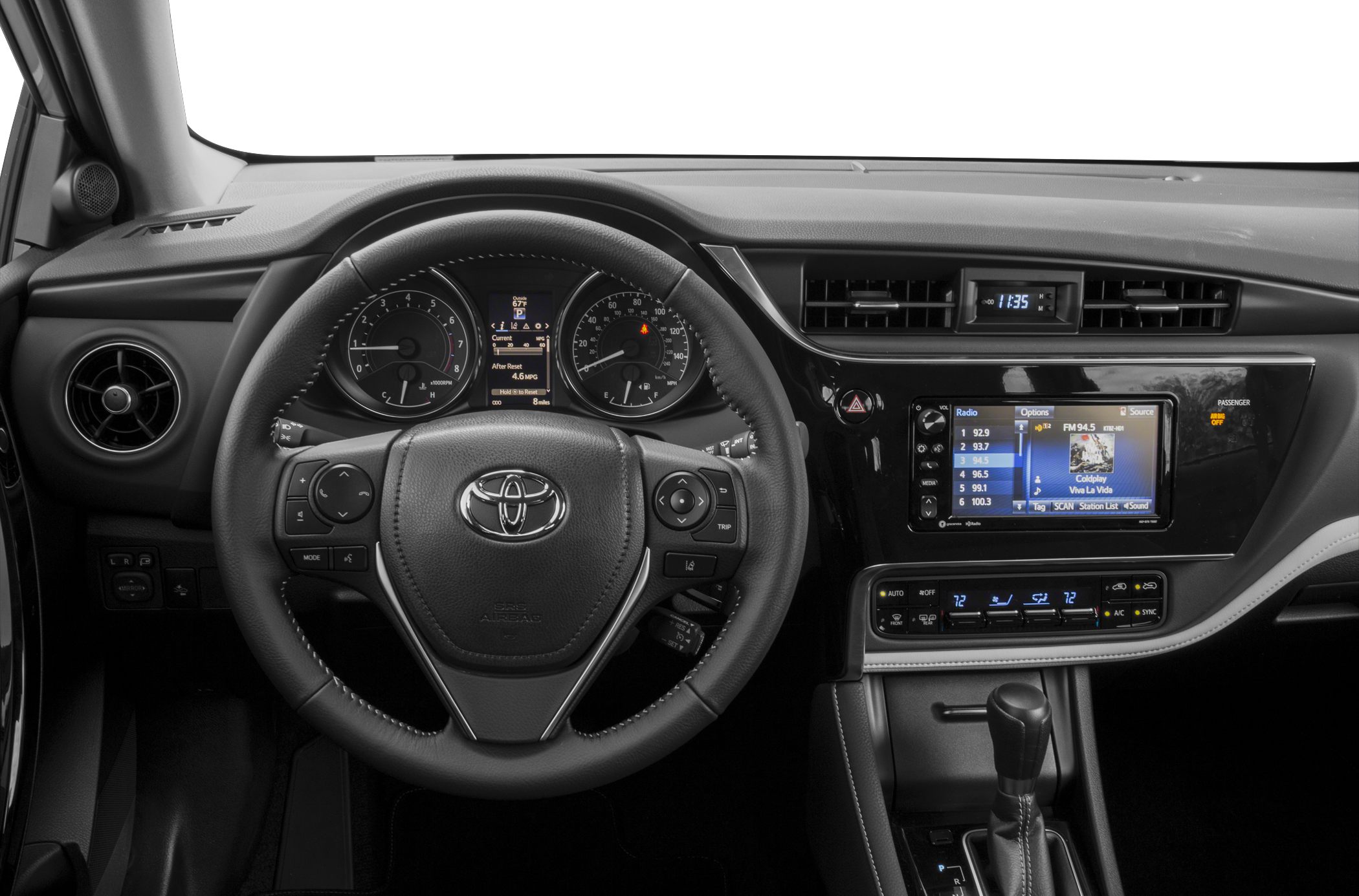 Digital dashboard and infotainment system with multi-function steering wheel