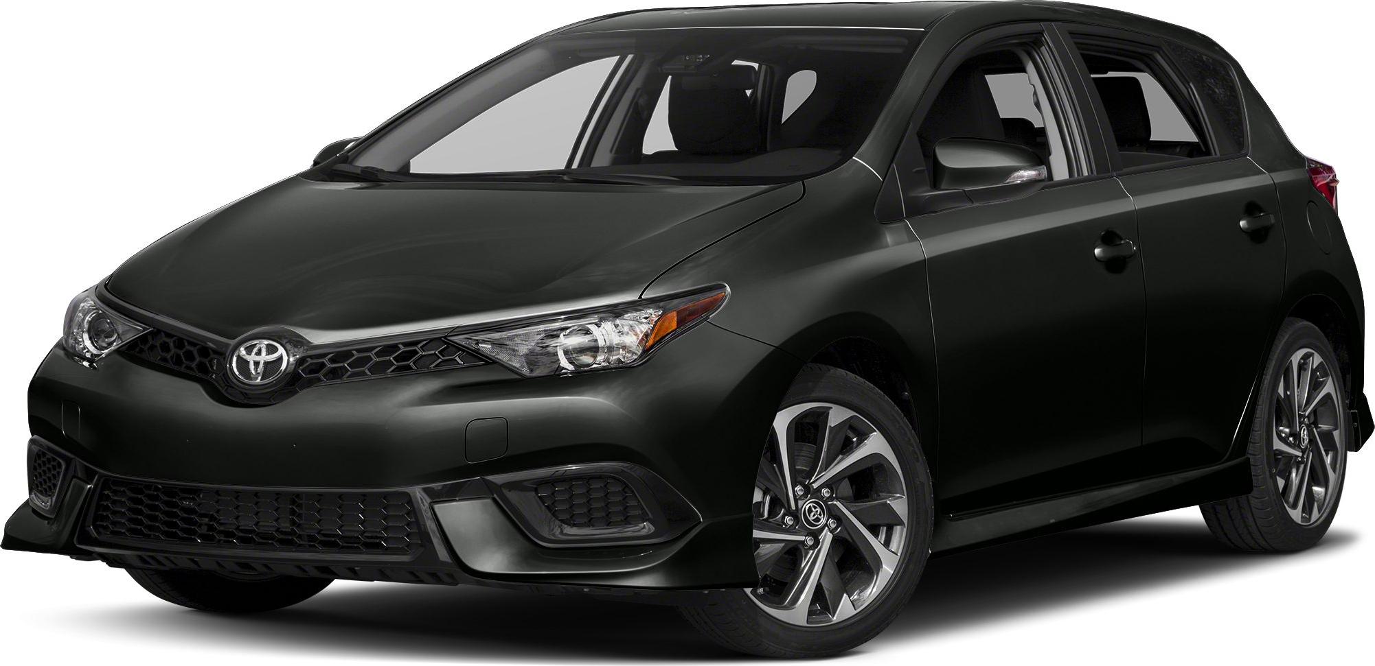 Front side view of a sleek hatchback with alloy wheels and sharp headlights