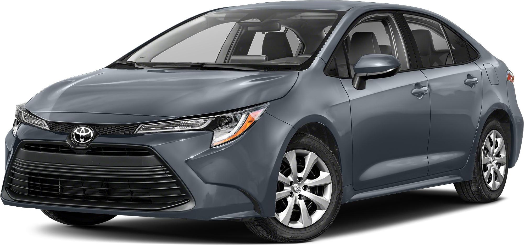 Front-side view with LED headlights and aerodynamic design