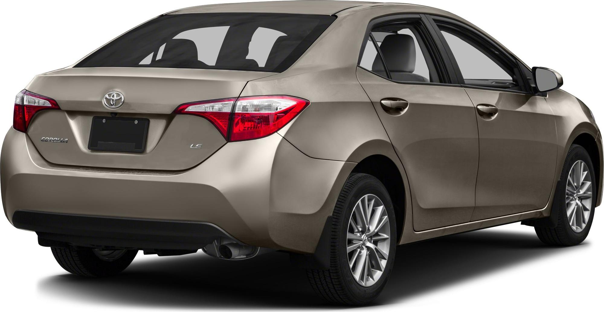 Rear view with tail lights and alloy wheels
