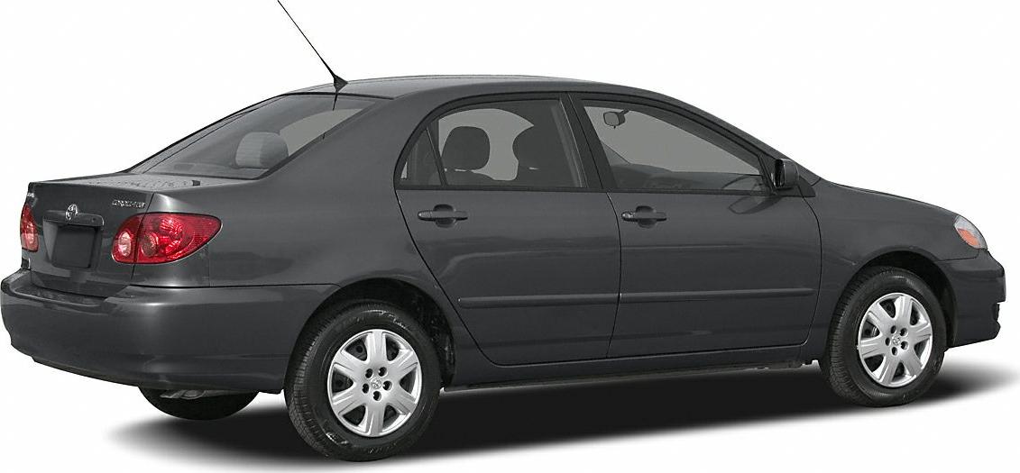 Side view of midsize sedan with smooth body and standard alloy rims