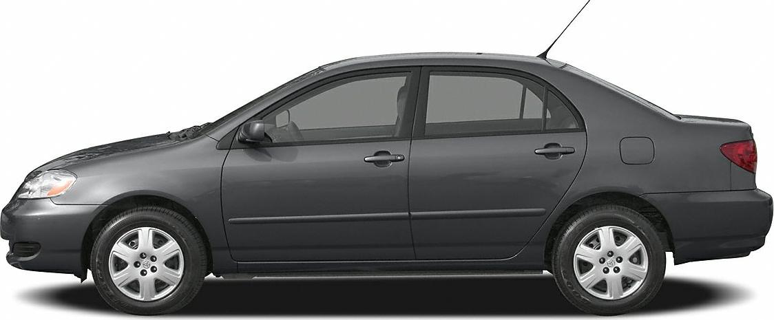 Side profile of a four-door sedan with alloy wheels and classic sedan shape