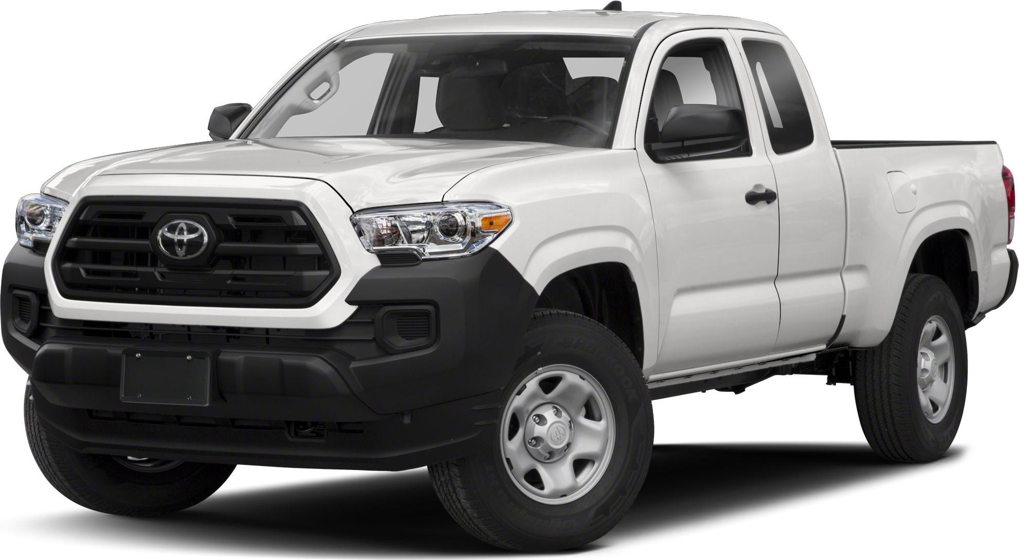 Front and side view of a pickup truck with extended cab and rugged design