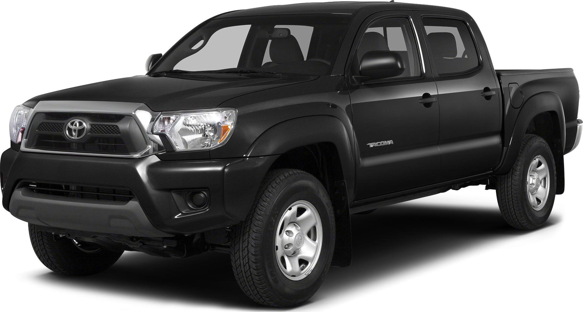 Black double cab pickup truck with rugged design and alloy wheels