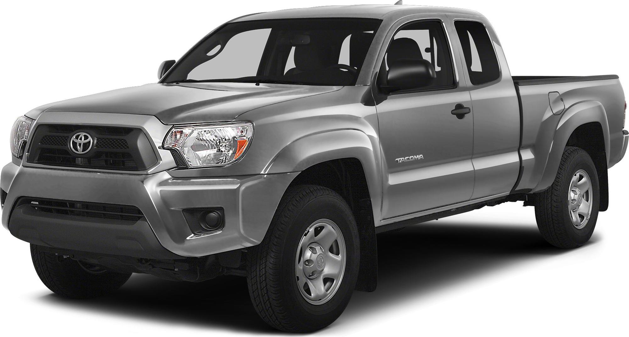 Silver pickup truck front-side view with extended access cab