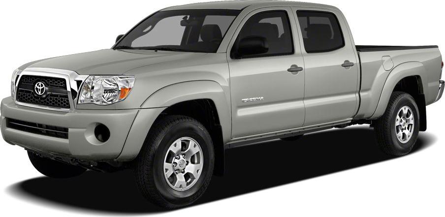 Mid-size pickup truck with double cab and chrome front grille