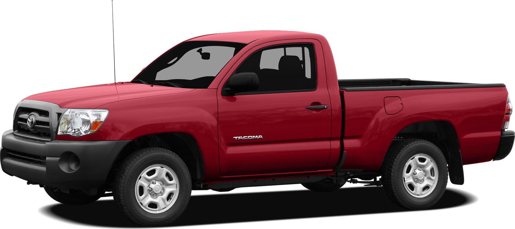 Side view of extended cab pickup with cargo bed
