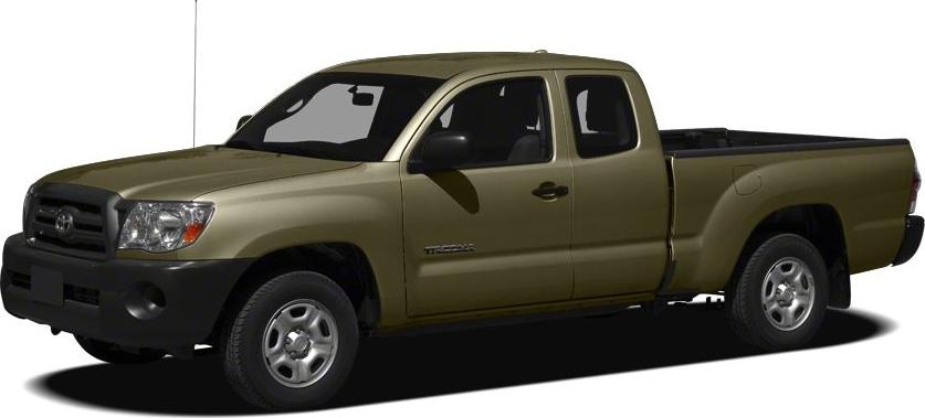 Extended cab pickup truck with rear cargo bed and side profile