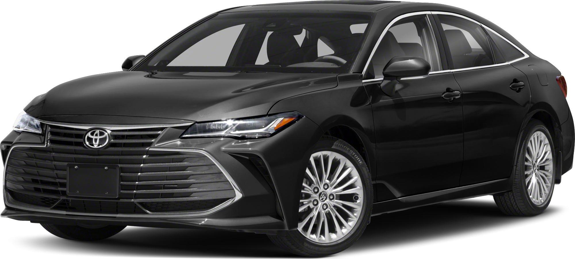Black mid-size sedan with chrome trim and multi-spoke alloy wheels