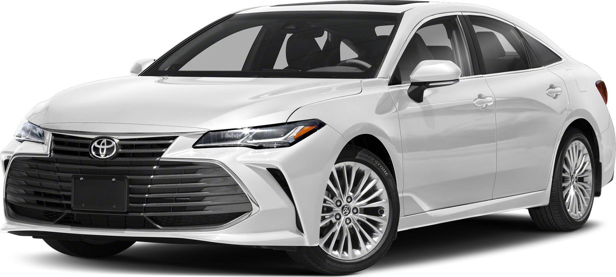 Sedan with wide front grille and multi-spoke alloy wheels