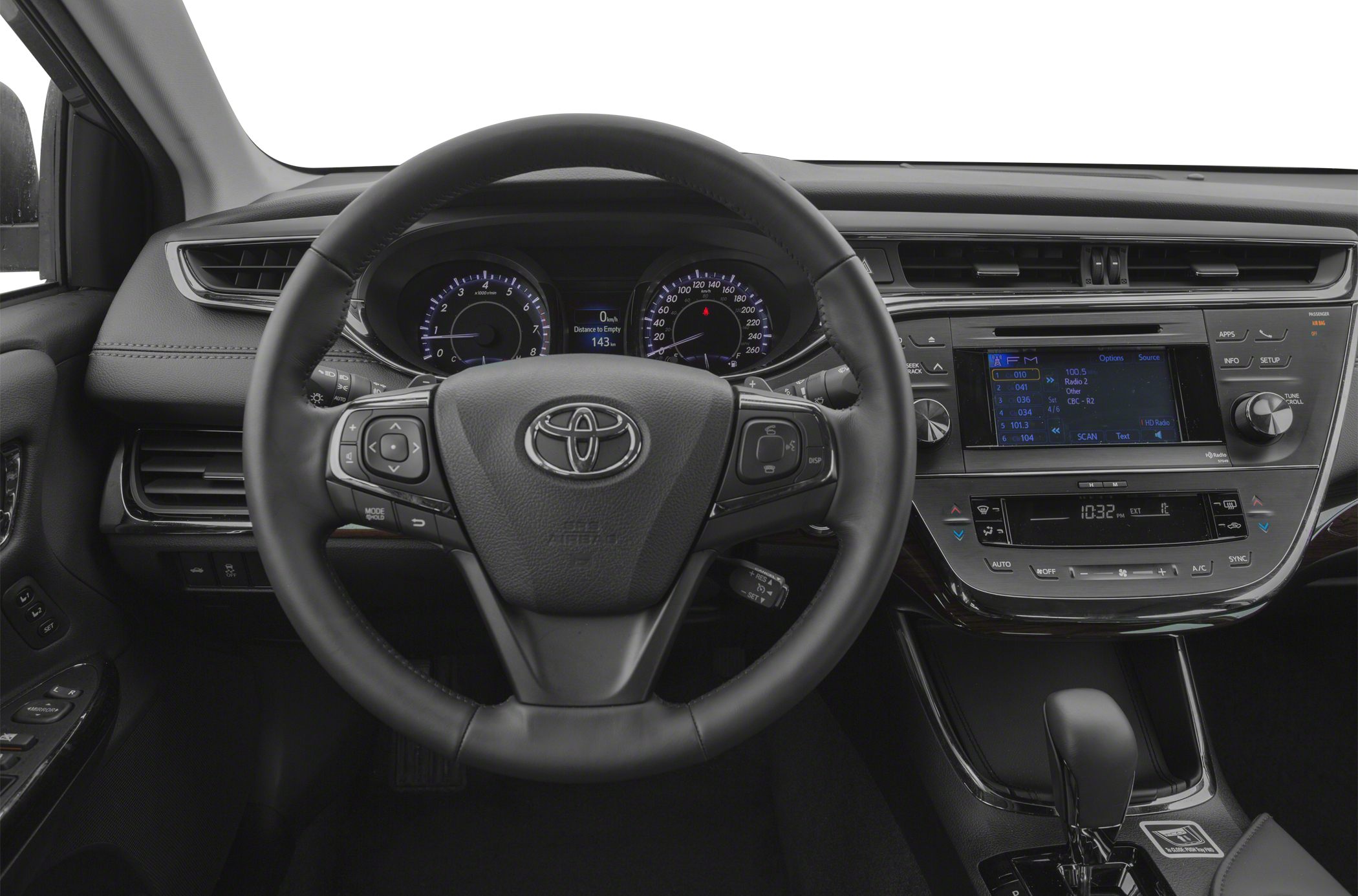 Steering wheel and dashboard with multimedia display