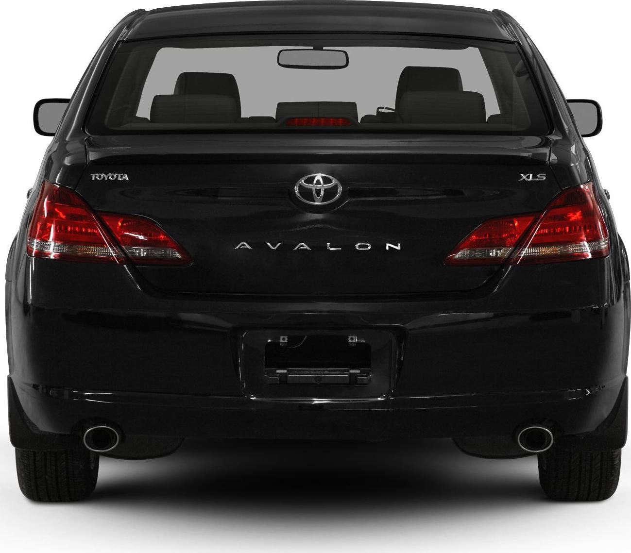 Rear view with distinctive taillights and dual exhaust tips