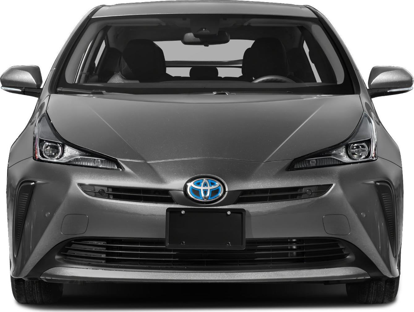Front view with sleek headlights and aerodynamic bumper design