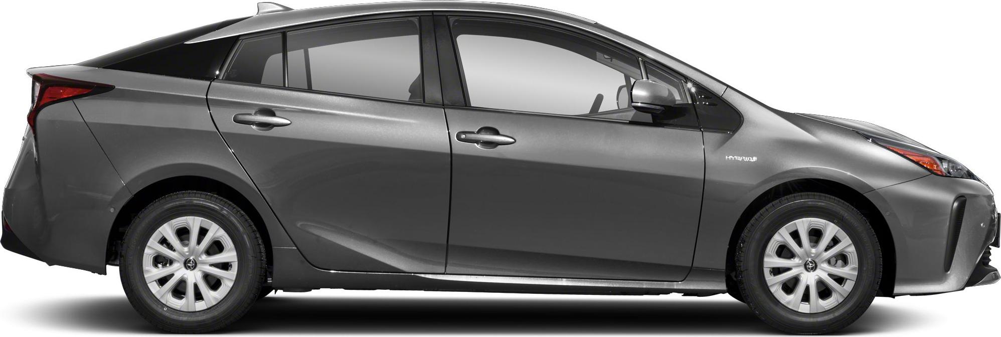 Side profile and rear aerodynamic design of hybrid hatchback