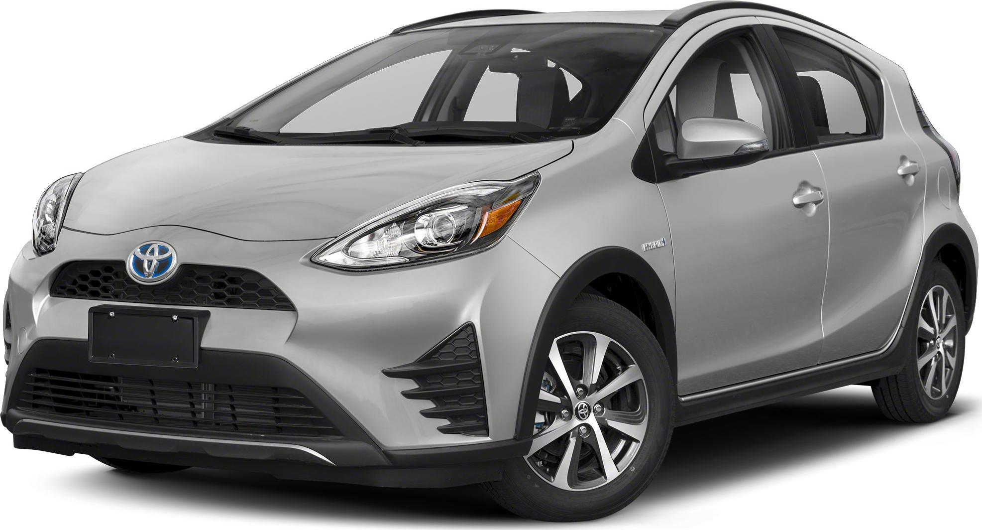 Front design with sleek headlights and alloy wheels of compact hatchback