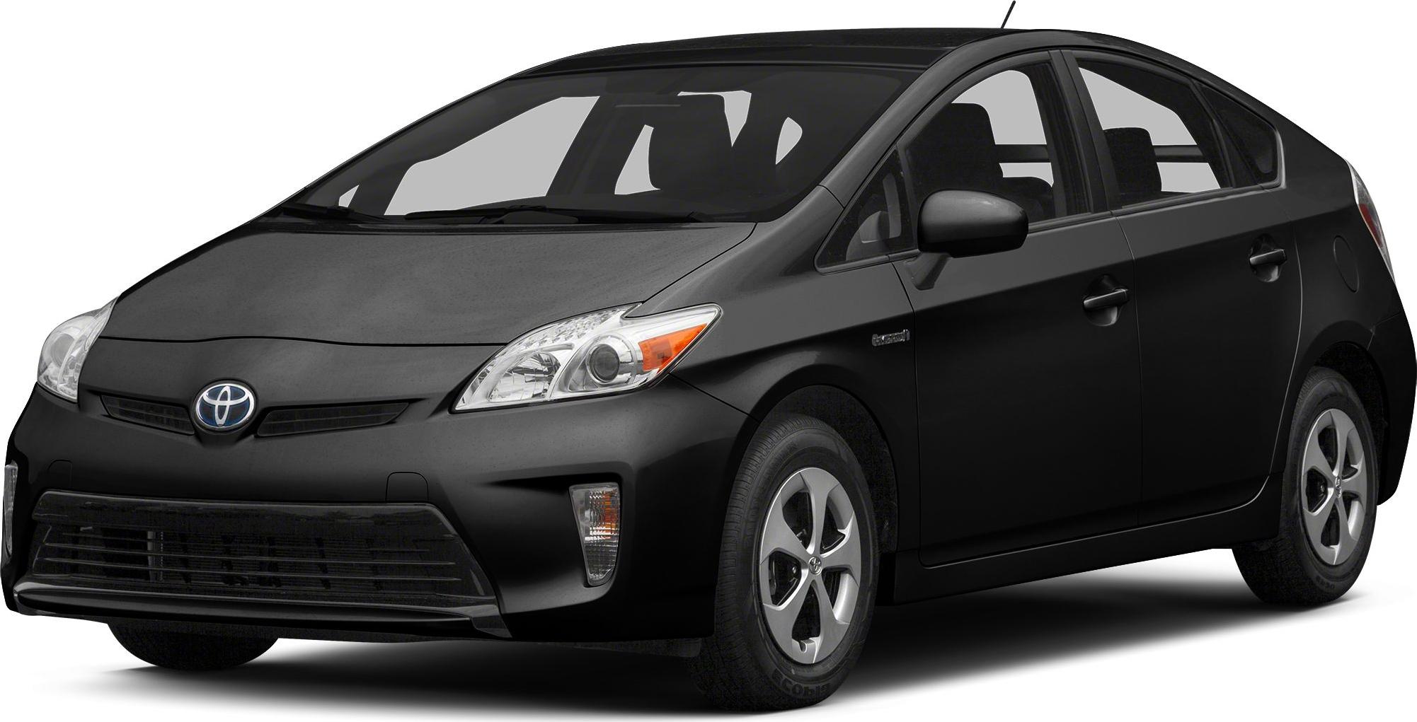 Black hybrid hatchback with aerodynamic shape and prominent headlights