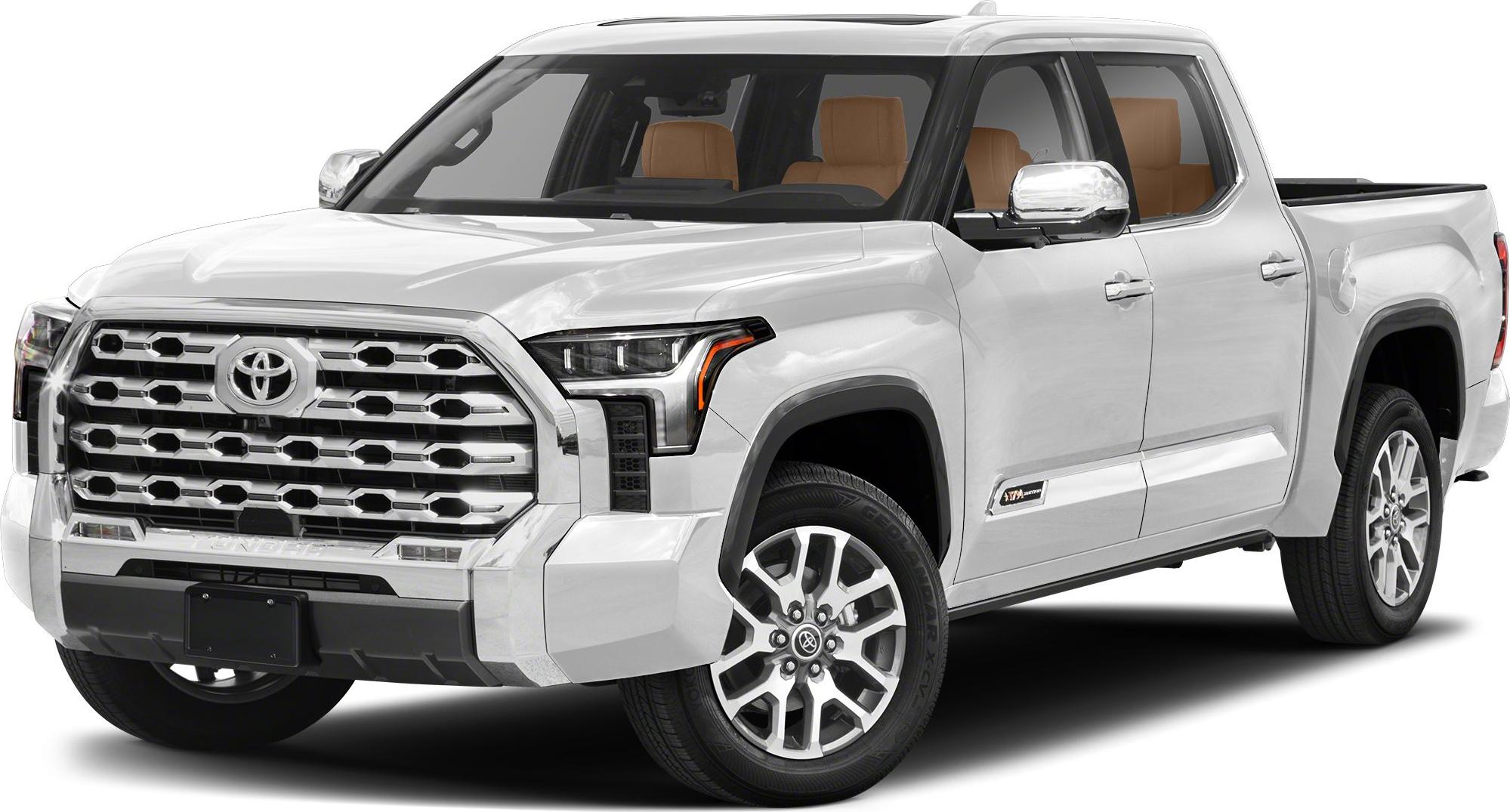 Front grille, LED headlights, alloy wheels of a large pickup truck