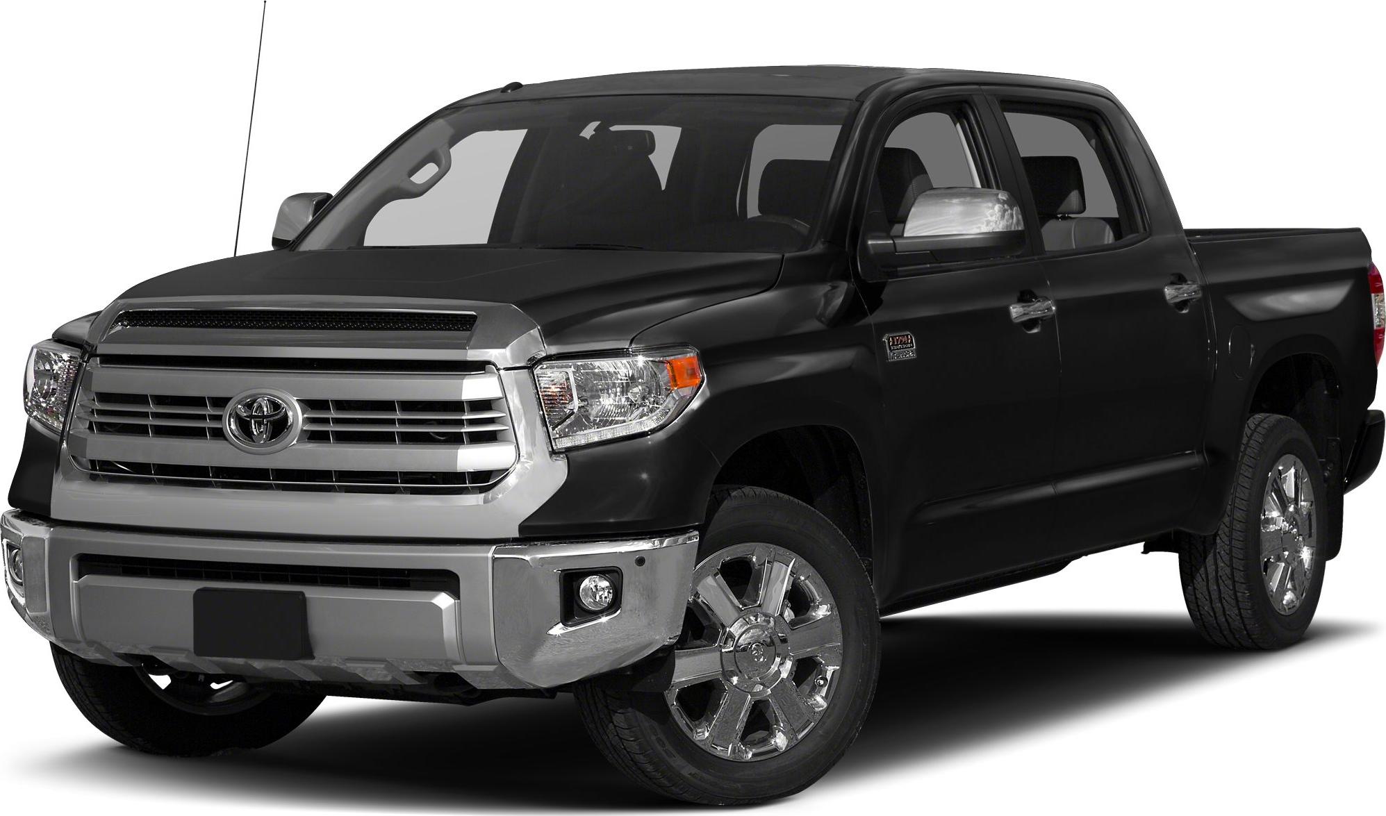 Bold chrome front grille and shiny chrome wheels on pickup