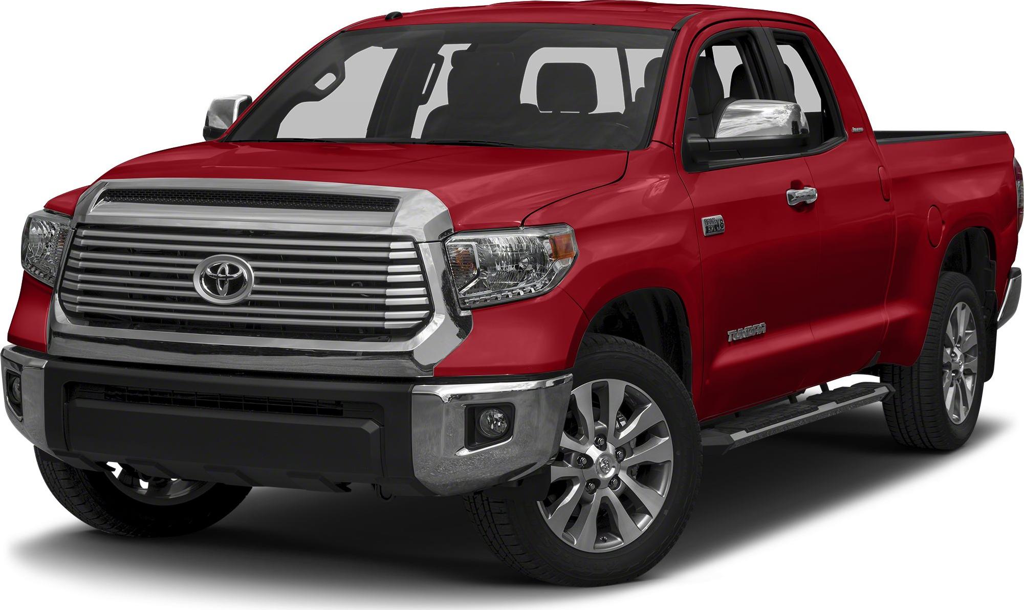 Front side view of pickup with chrome grille and alloy wheels