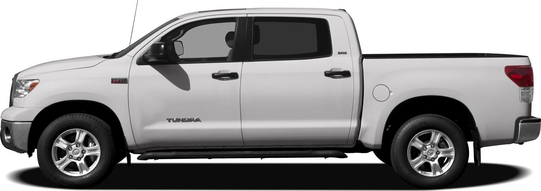 2010 Toyota Tundra II CrewMax (facelift 2010) Side View Left