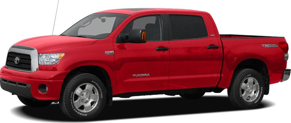 Red pickup truck with extended cab and rugged design