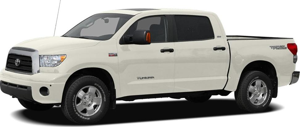 Side view of a double cab pickup truck with large wheels and rugged design