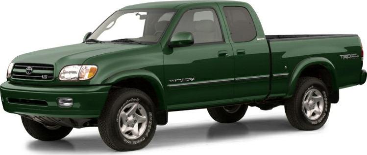 Green extended cab pickup truck side profile with wheel and bed details