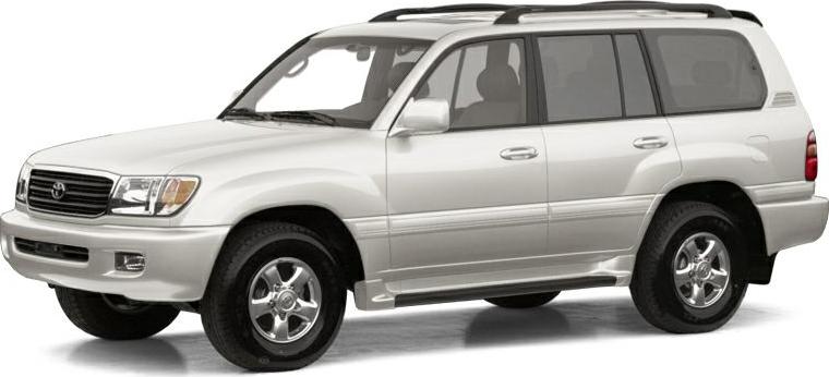 Front side view of a classic SUV with robust build and off-road capability