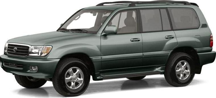 Side view of SUV with alloy wheels and raised body