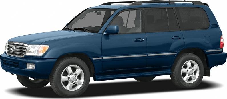 Side profile of a mid-sized SUV with detailed doors and alloy wheels