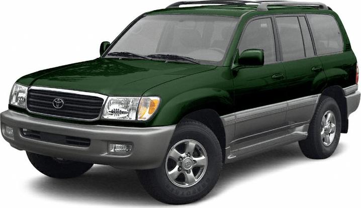 Front side view of rugged SUV with large wheels and roof rails