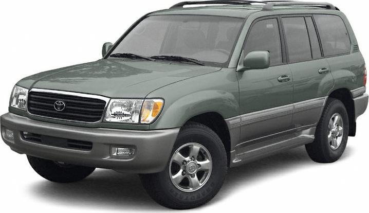 Rugged SUV with chrome grille, roof rails, and alloy wheels