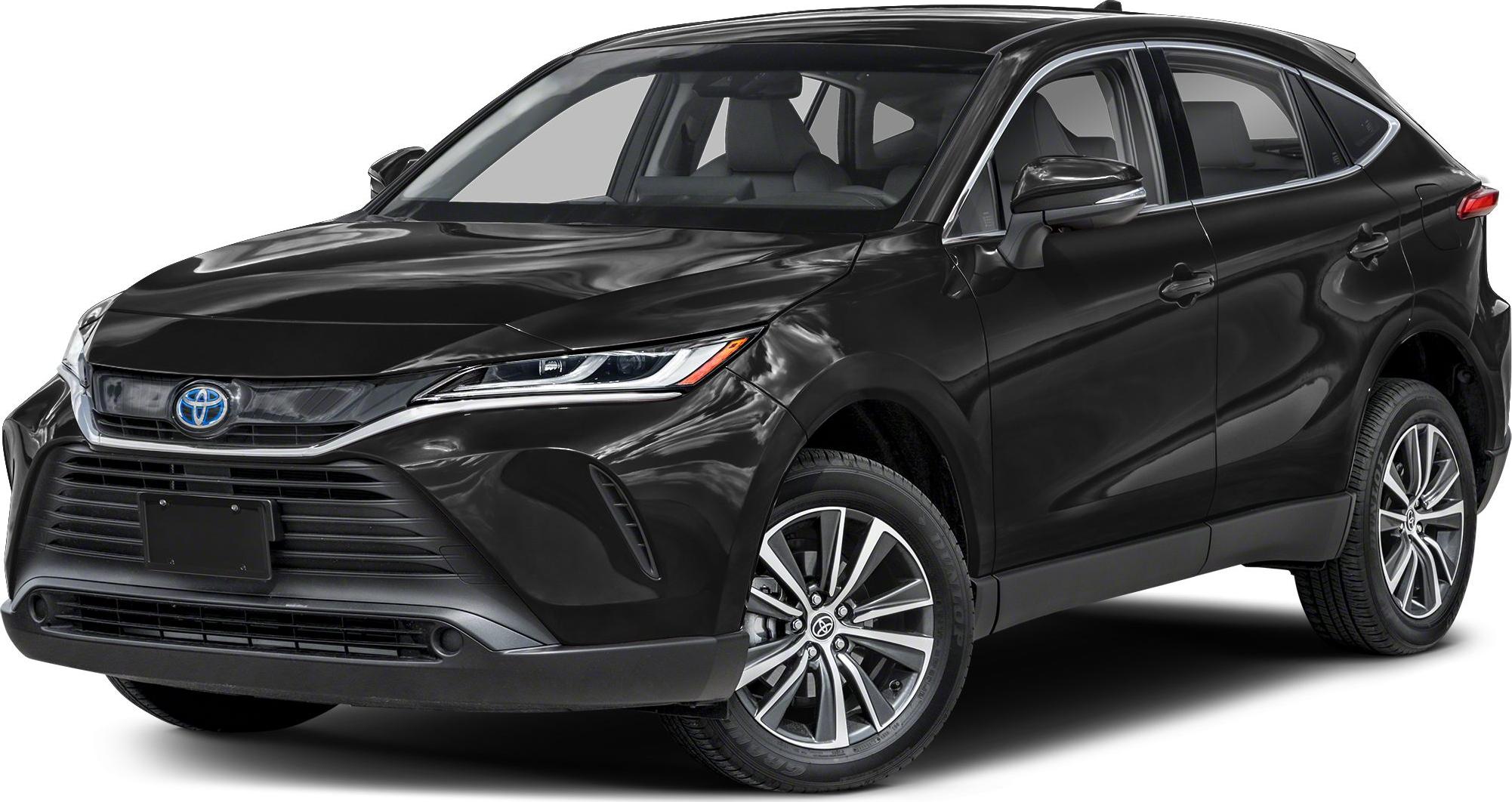 Sleek front grille and modern alloy wheels on a black SUV