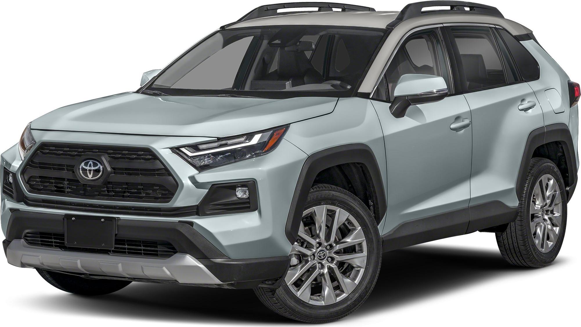 Front and side view of SUV with LED headlights and alloy wheels